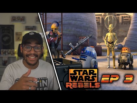 Star Wars: Rebels: Season 1 Episode 3 Reaction! - Droids in Distress