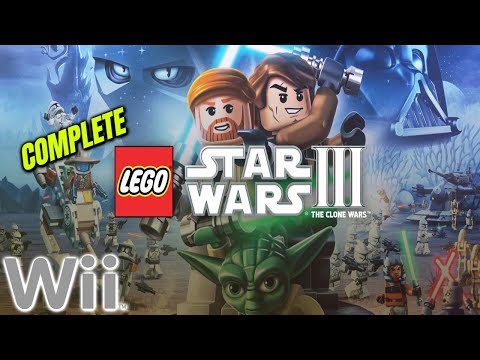 LEGO Star Wars III: The Clone Wars Wii Full Game Walkthrough (HD)