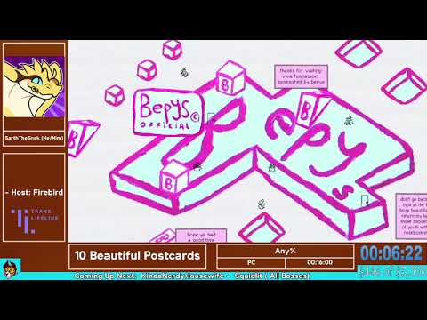 Fastest Furs Fall Festival 2020 - 10 Beautiful Postcards Any% by SarthTheSnek