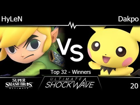 USW 20 - SM | HyLeN (Toon Link) vs TLOC | Dakpo (Pichu) Top 32 - Winners - SSBU