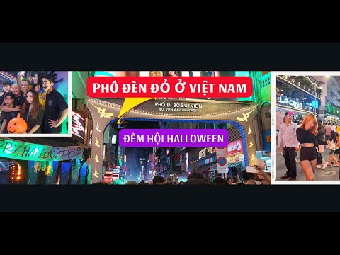 Phố Đi Bộ Bùi Viện (Bui Vien Walking Street) no Halloween | Mr.