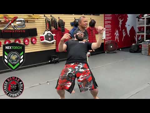 NEXTORCH NEX16 Walker Extendable Baton & TA30C 1600 Lumen Flashlight Demo, with Tuhon Mel, at NOMAD!