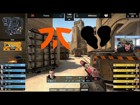 00Nation (O PLANO) vs FNATIC - NORDIC MASTERS narração Gaules