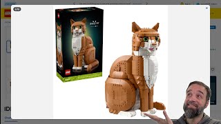 New LEGO Orange Cat official reveal! Totally different, but basically the same #NotSponsored 21376