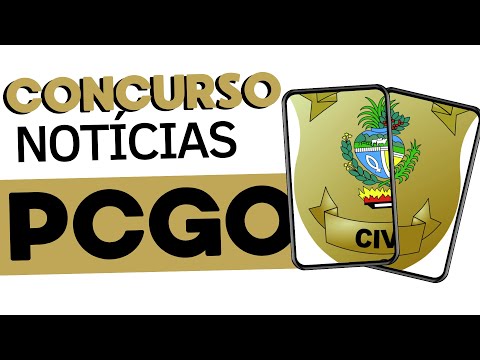 Concurso PCGO - Polícia Civil de Goiás - #pcgo