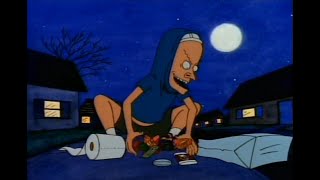 Beavis transforms into The Great Cornholio #3