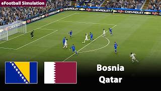 Bosnia and Herzegovina vs Qatar | eFootball PES21 Simulation | World Cup 2026