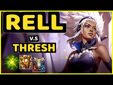 PROMISQ (RELL) vs THRESH - BOTTOM SUPPORT GAMEPLAY - EUW Ranked MASTER