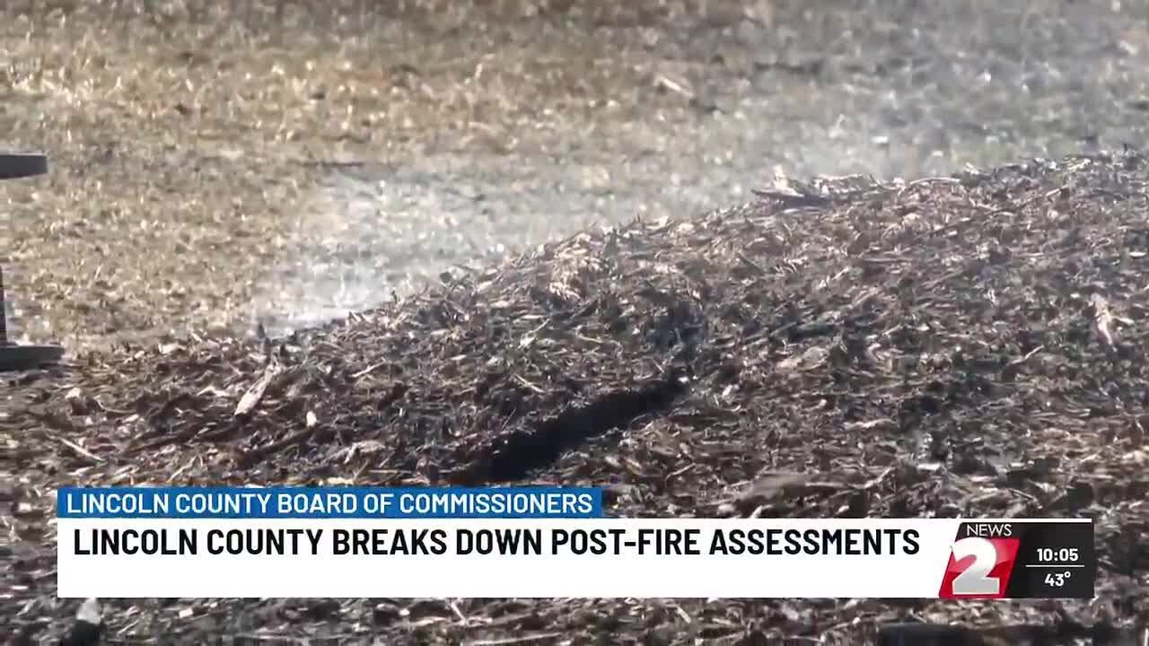 Lincoln County officials explain Form 425 for Cottonwood Fire damage claims