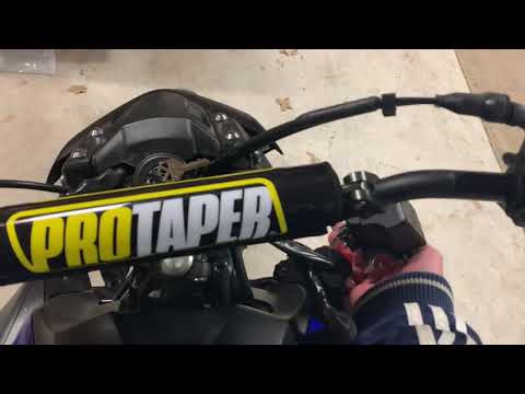MT07 PROTAPER CR HIGH handle bars & RSC clutch lever-MT07 Stunt Build Series Ep.1