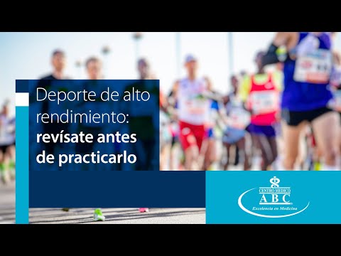 Deporte de alto rendimiento: revísate antes de practicarlo