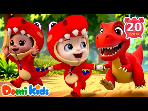 Roar! Baby Dinosaur Joins the Fun🦖 | Dinosaur Song | Animals Songs & Nursery Rhymes | Animal Party