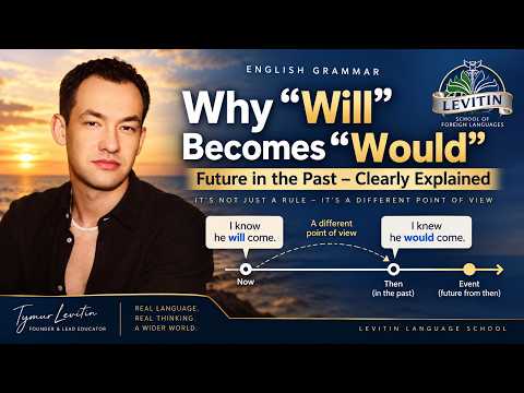 Future in the Past: Why “Will” Becomes “Would” in English | LEVITIN SCHOOL