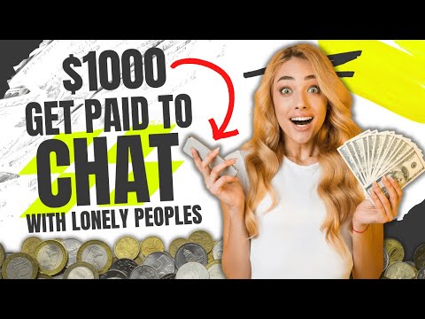 Earn Money by Chatting with Lonely People? It's not a Secret Anymore!!