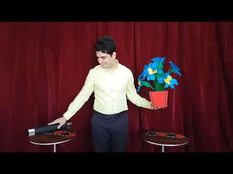 Fire to Colorful Vases 4 Times by Tora Magic