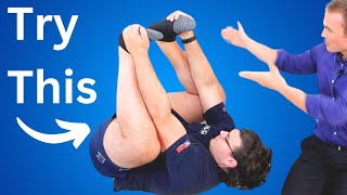 How to release pelvic floor muscles for men | Happy Baby Yoga Stretch