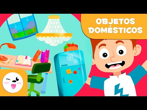 Objetos domésticos | As partes da casa | Vocabulário para crianças | Recopilação