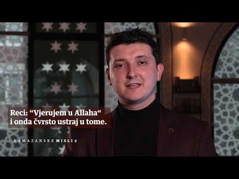 Ustrajnost u dobru - Tarik Kovačević | RAMAZANSKE MISLI 2