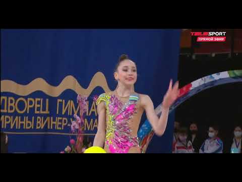 SARANTSEVA Anastasiya (UZB) Ball Junior 2021 MT Alina Cup
