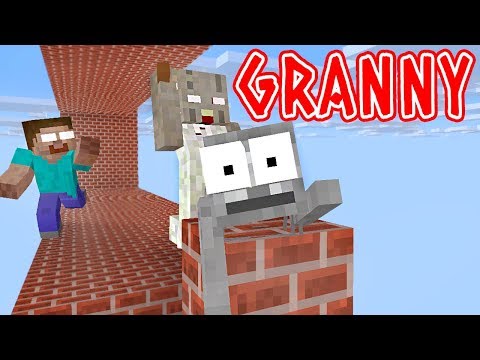 Monster School : GRANNY IN TRAP ADVENTURE 2 - Minecraft Animation
