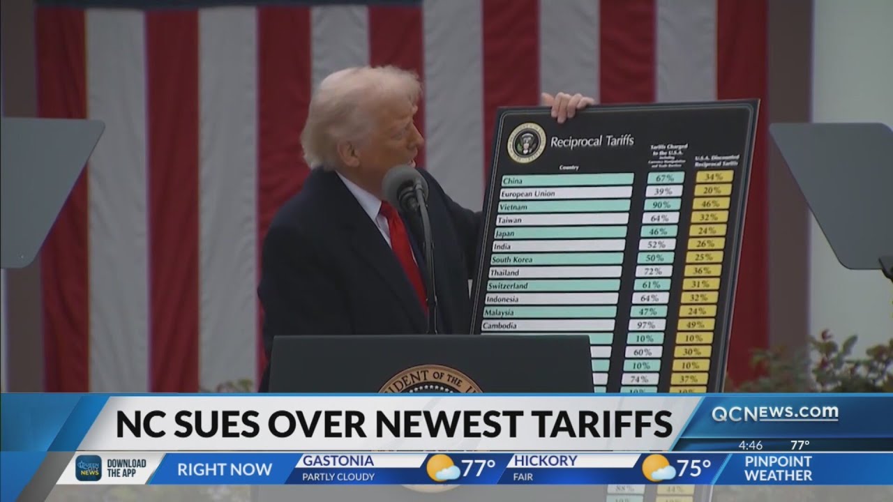 NC AG Jeff Jackson sues over newest tariffs