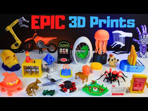 50 COOLEST Things to 3D Print - BEST OF 2025