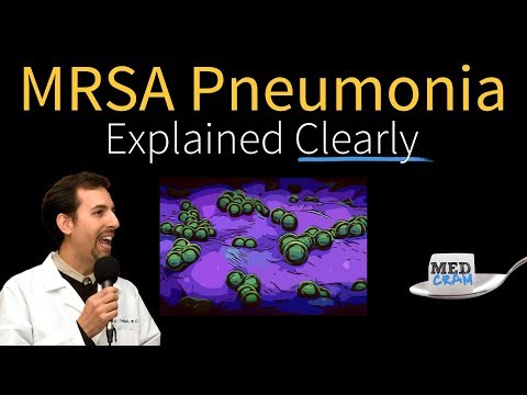 MRSA Pneumonia Explained Clearly by MedCram.com | Part 1