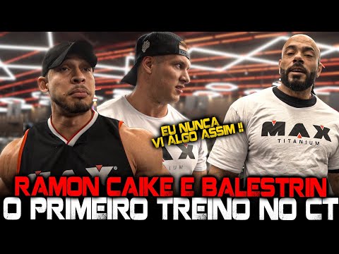 RAMON, CAIKE AND BALESTRIN DID THEIR FIRST TRAINING AT THE NEW CT!!!