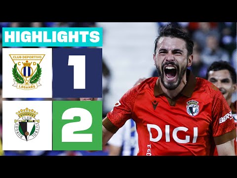 CD LEGANÉS 1 - 2 BURGOS CF | RESUMEN LALIGA HYPERMOTION