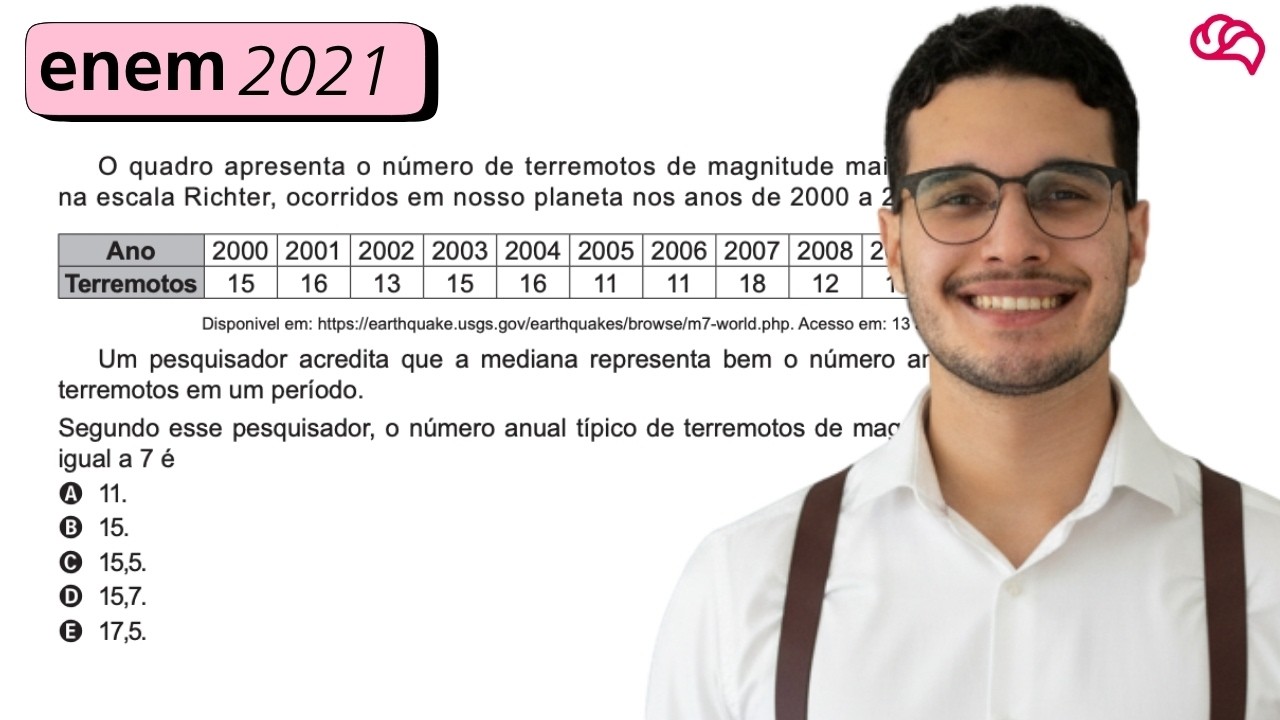 Resolução em Vídeo — Questão 148 ENEM 2021