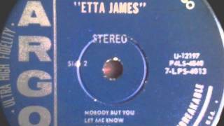Etta James rocks! &#39;Nobody But You&#39; from rare vinyl