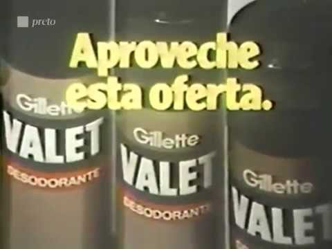 Comercial: Desodorante Valet (1982)