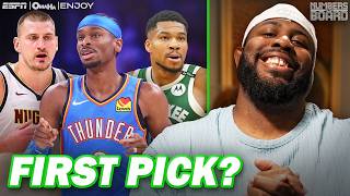 We Did An NBA Draft, But We Bid On The Players | Numbers On The Board