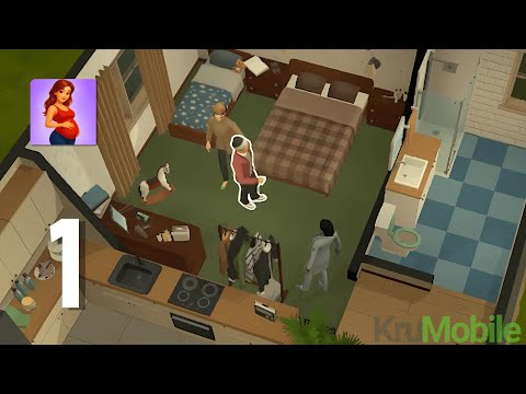 Life Sim 3D: Family Simulator Gameplay Walkthrough Part 1 - The First House (Android, IOS) - YouTube