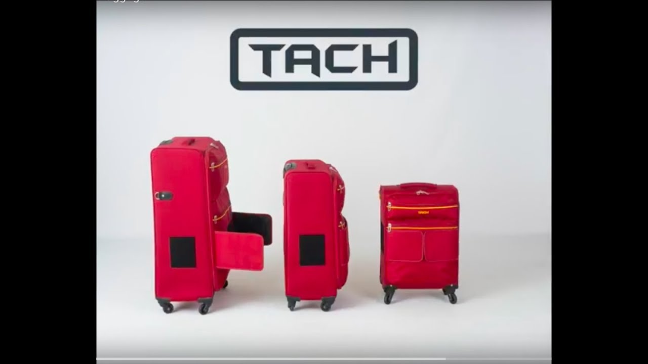 TACH Modular Luggage // Red (Single Carry-On) video thumbnail