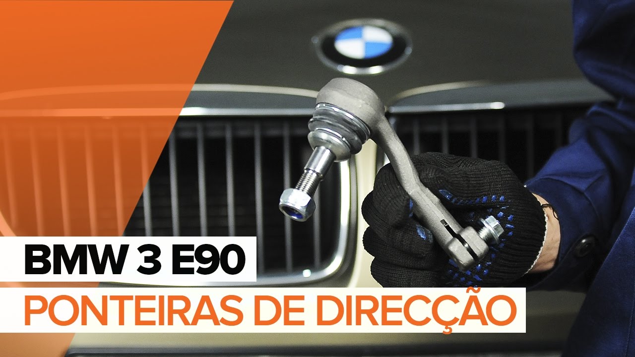 Como mudar terminal de direção em BMW E90 - guia de substituição