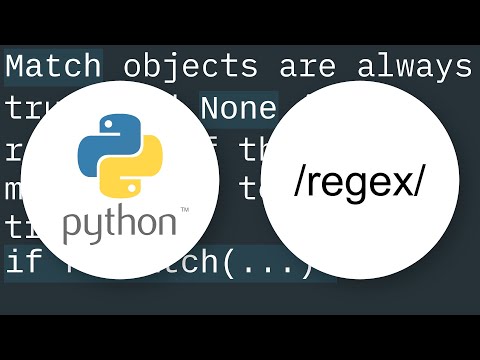 Python Regular Expressions Return Truefalse