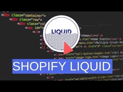 SHOPIFY LIQUID: Theme Programming for Beginners [CRASH COURSE]