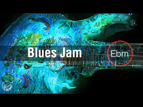 Gary Moore Style Blues Backing Track No Guitar in Eb Minor