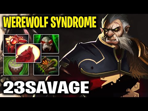 23Savage - Lycan Werewolf FAST PUSH Dota 2 Pro Gameplay
