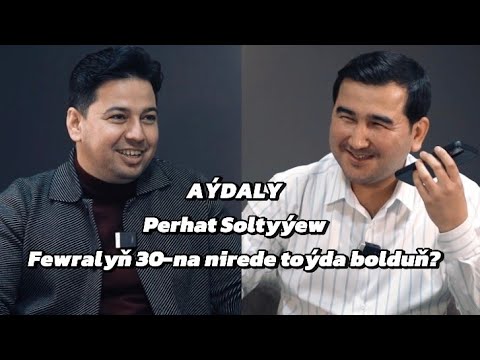 Aýdaly Perhat Soltyýew bilen Merdan Annamuhammedow. 2025