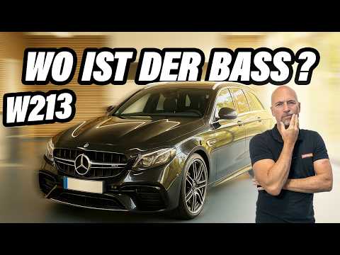 Mercedes E-Class (W213) - Significantly improve the standard sound system | DSP, subwoofer, speakers