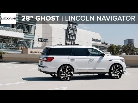 2019 LINCOLN NAVIGATOR on 28" GHOST LEXANI WHEELS
