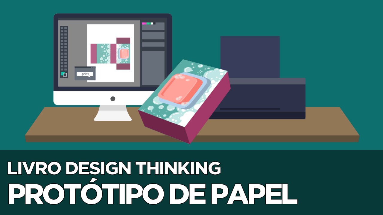 O que é e como criar Protótipo de Papel? - Livro Design Thinking