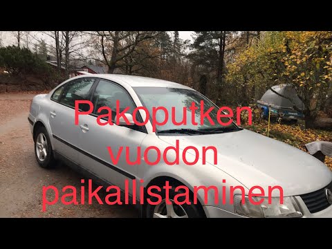 Pakoputken vuodon paikallistaminen talvipakkasta apuna hyödyntäen