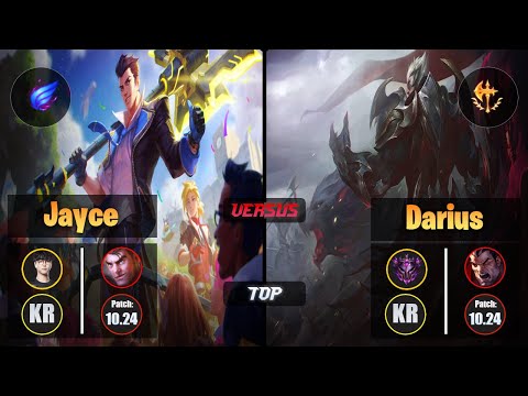 Roach JAYCE (Top) [Phase Rush] VS DARIUS - Master KR Patch 10.24