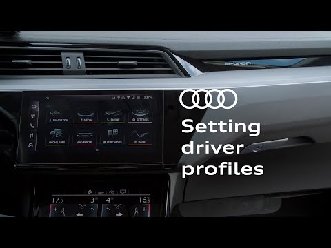 Setting Driver Profiles in your Audi