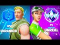 Unranked To UNREAL Reload Speedrun But I Can Only Play Duos Fill