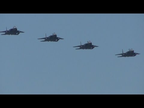INIOCHOS 2016 IAF HAF USAF flyby F-16  F-15 M-2000