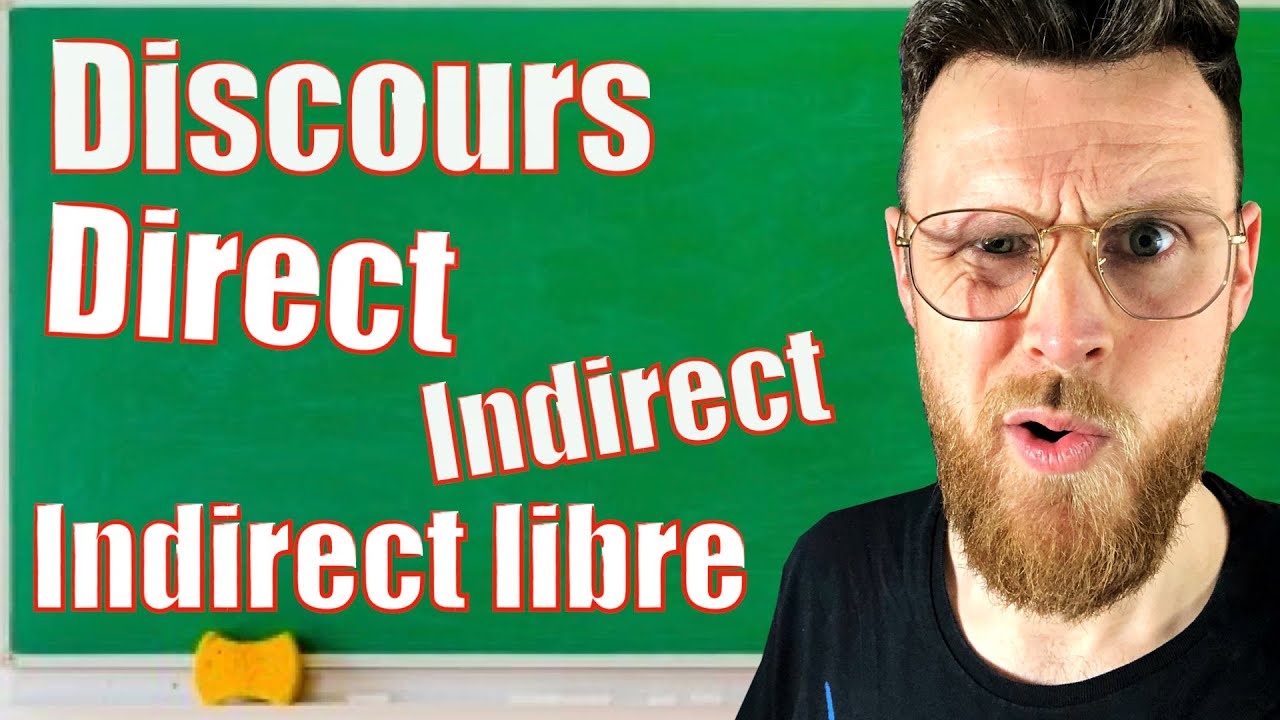 PAROLES RAPPORTÉES : les discours direct, discours indirect et discours indirect libre